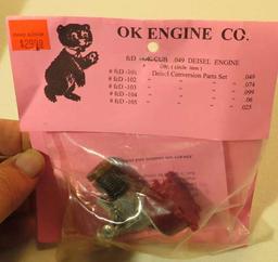 New .049 Diesel Engine by OK Engine Company in original packaging