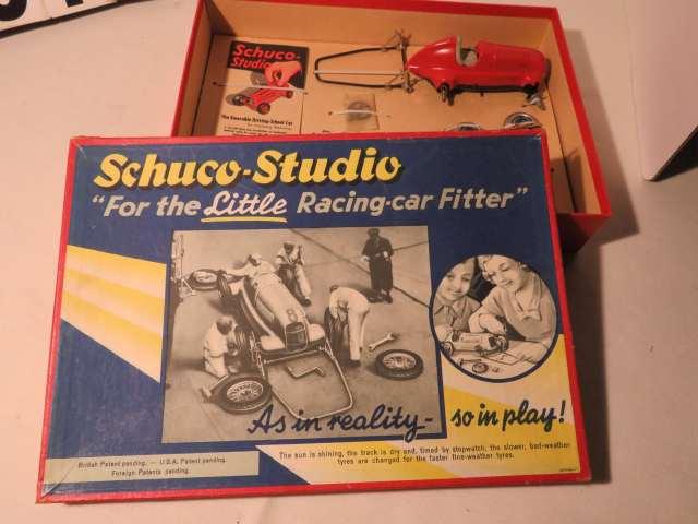 Schuco-Studio steerable driving- school car kit in original box