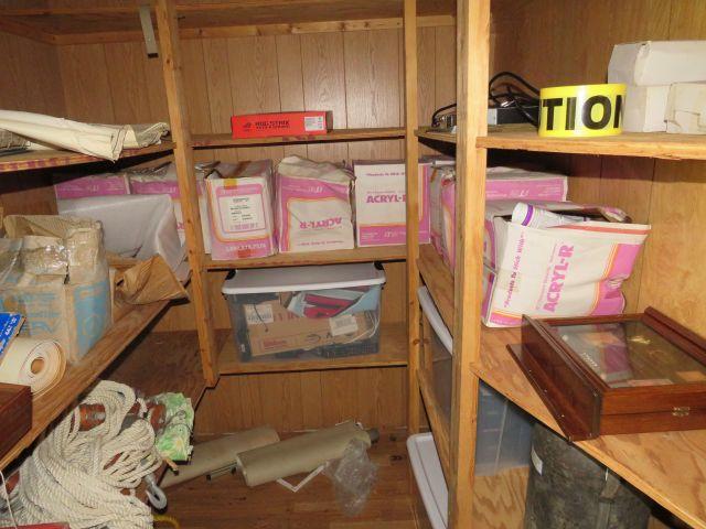 1997 Euba Office trailer comes some desks, and built in shelving.  Aluminum entrance stairs.  No evi