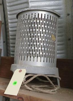 antique electric space  heater
