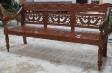 Wood Bench Seat, 70"