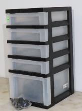 Staples 5 Drawer Cart with Wheels