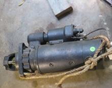 Diesel engine starter motor