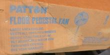 Patton 54" x 84" Floor pedestal Fan unassembled new in box