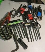 Assorted Allen Wrench sets