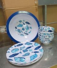 11 piece set of Plates, Bowls and Serving Bowls