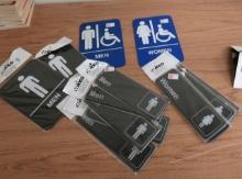 Men and Women Restroom and Handicap Signs (NEW)