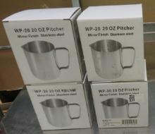 Winco Stainless Steel 20 oz. Pitcher