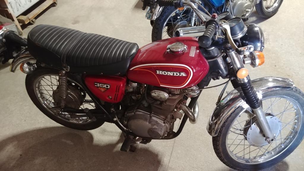1973 Honda Motorcycle 350