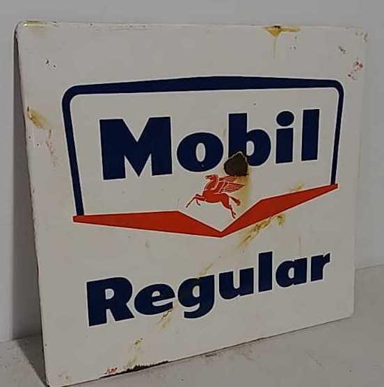 SSP Mobil Regular pump sign