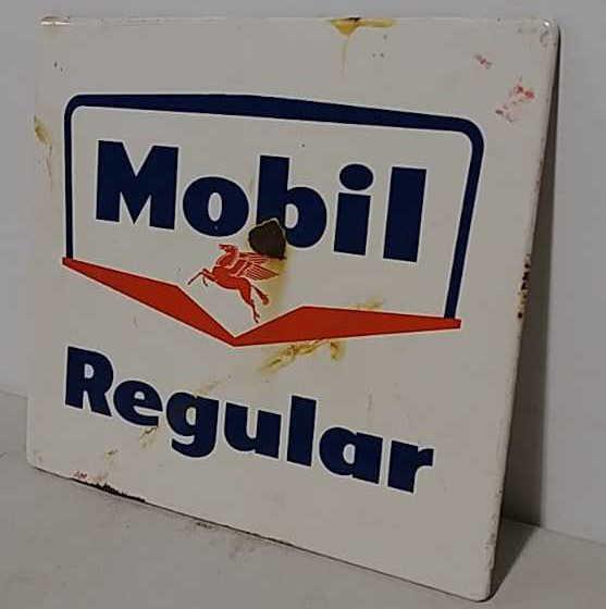 SSP Mobil Regular pump sign