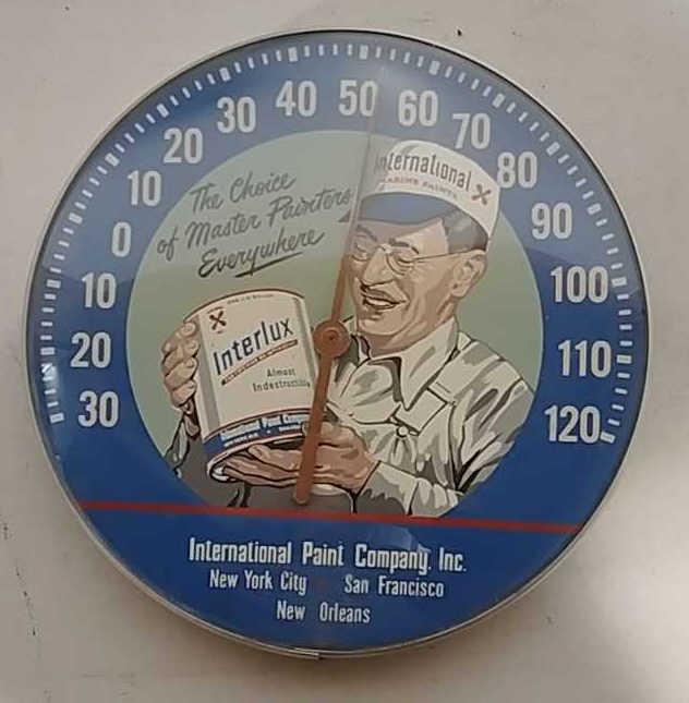 Interlux Marine paint thermometer