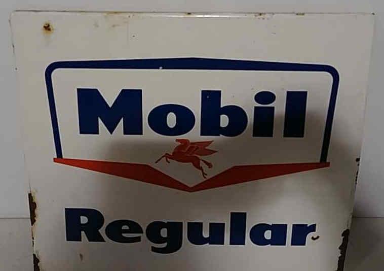 SSP Mobil Regular pump sign