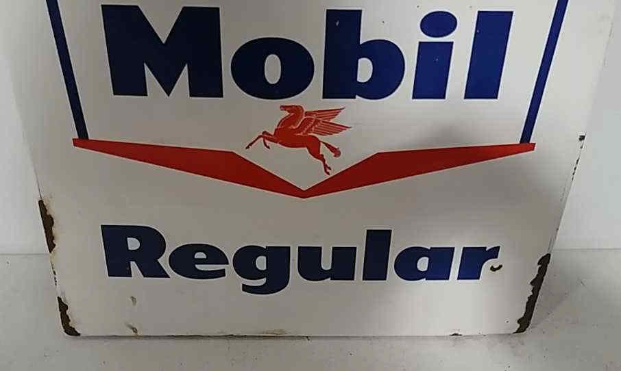 SSP Mobil Regular pump sign