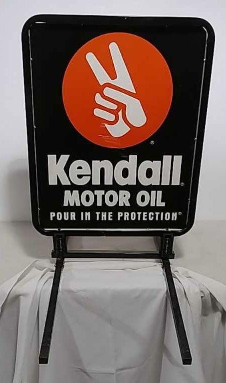 DST Free standing Kendall Oil sign