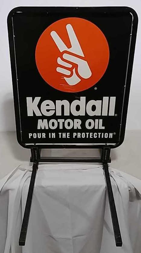 DST Free standing Kendall Oil sign