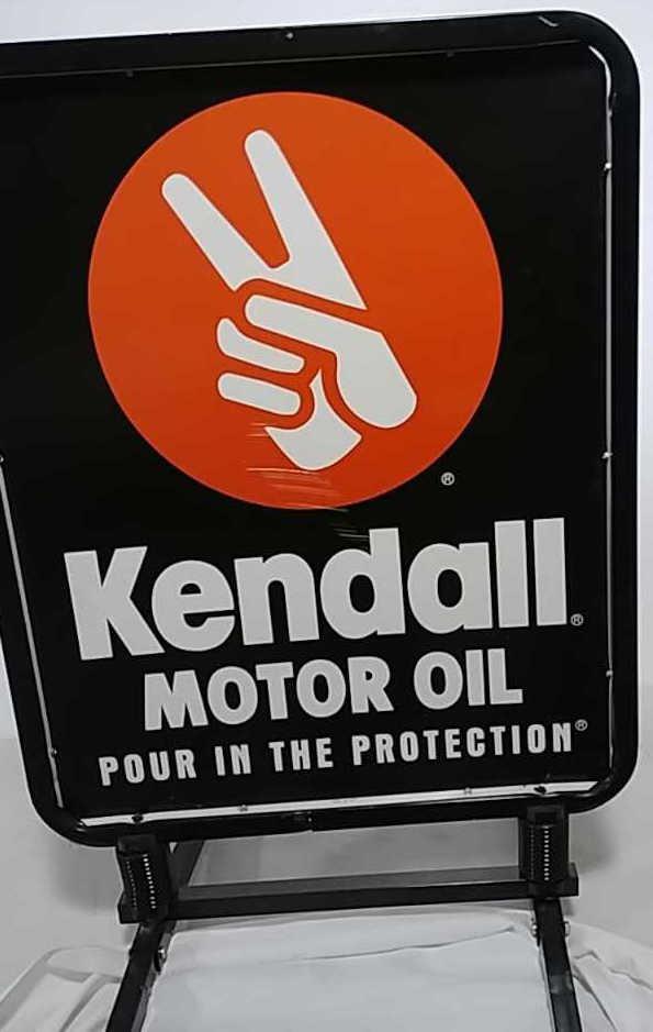 DST Free standing Kendall Oil sign