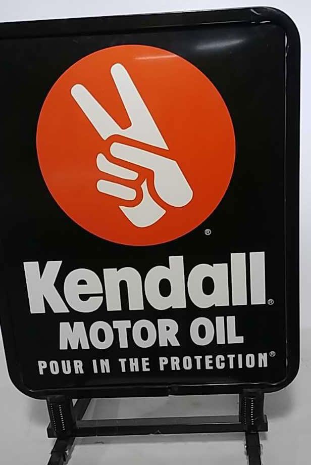 DST Free standing Kendall Oil sign