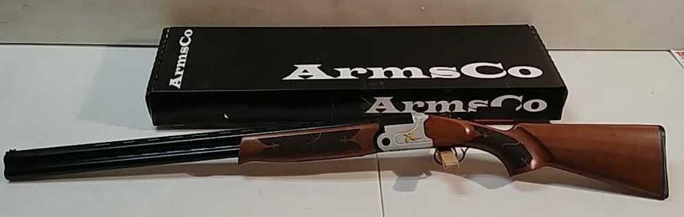 ArmsCo O/U silver-walnut 12ga 28"