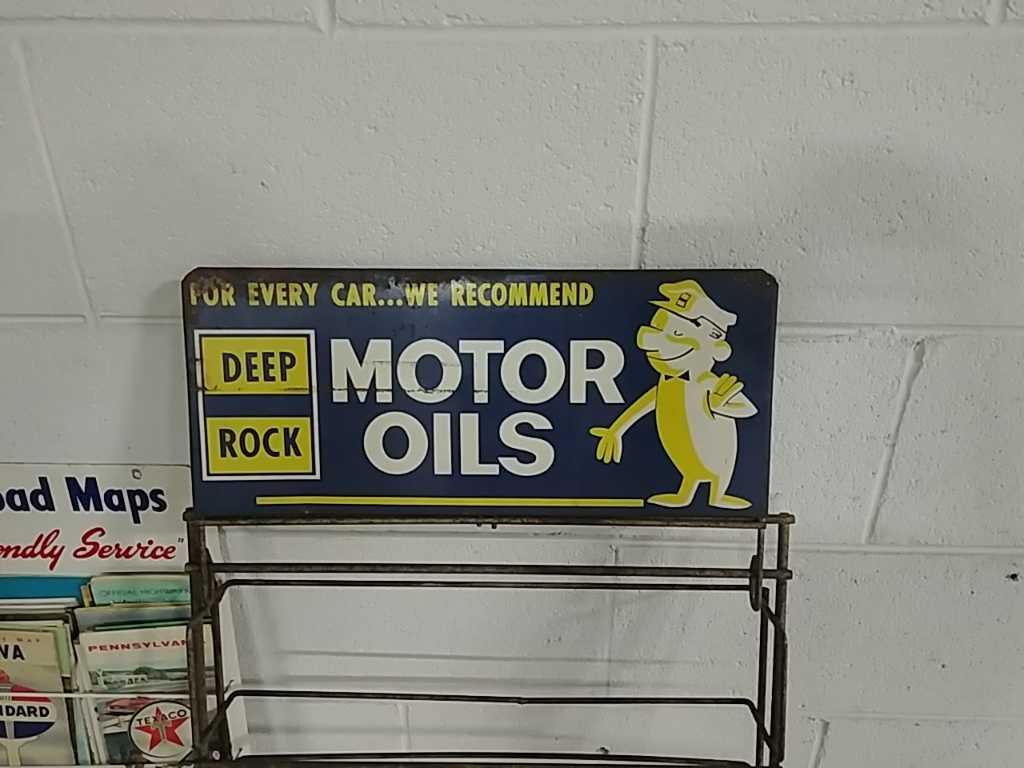 Deep Rock motor oil rack