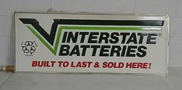 SST embossed Vinterstate sign