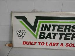 SST embossed Vinterstate sign