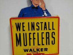 3D Walker Mufflers light up sign