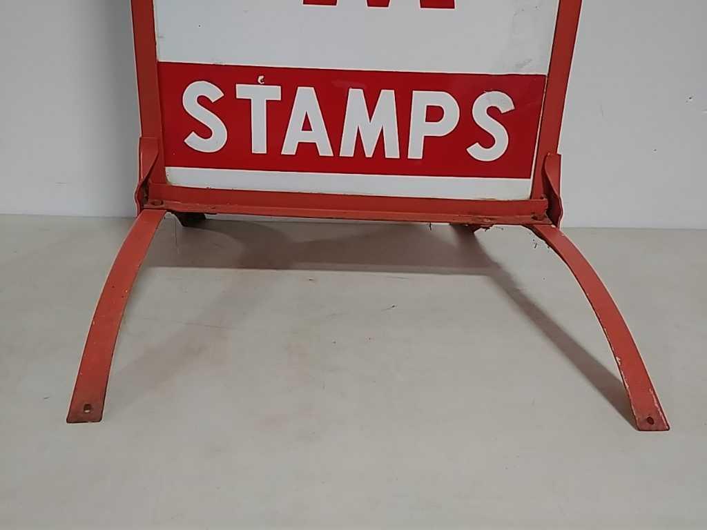 DSP Stamps curbside sign