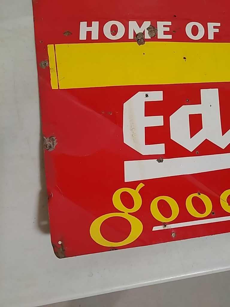 DST (fold over)  Eddy's good bread sign