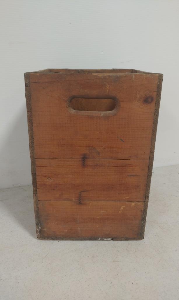 Potosi Brewing Co. Wis. wooden crate