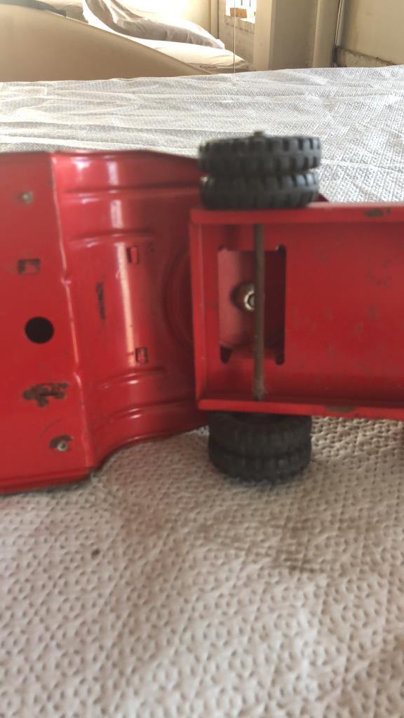 Structo Ladder Fire Truck w/Fireball Motor