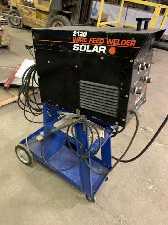 2120 wire Feed Welder Solar Mig 1985 Mfgr Century