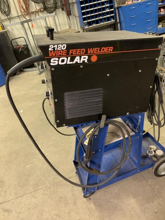 2120 wire Feed Welder Solar Mig 1985 Mfgr Century