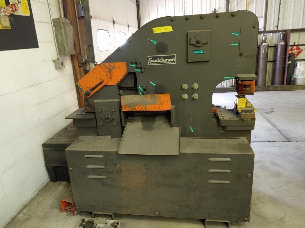 Scotchman punch press and shear