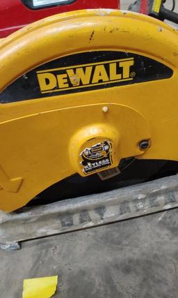 Dewalt 14" metal chop saw D28715