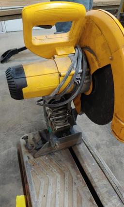 Dewalt 14" metal chop saw D28715