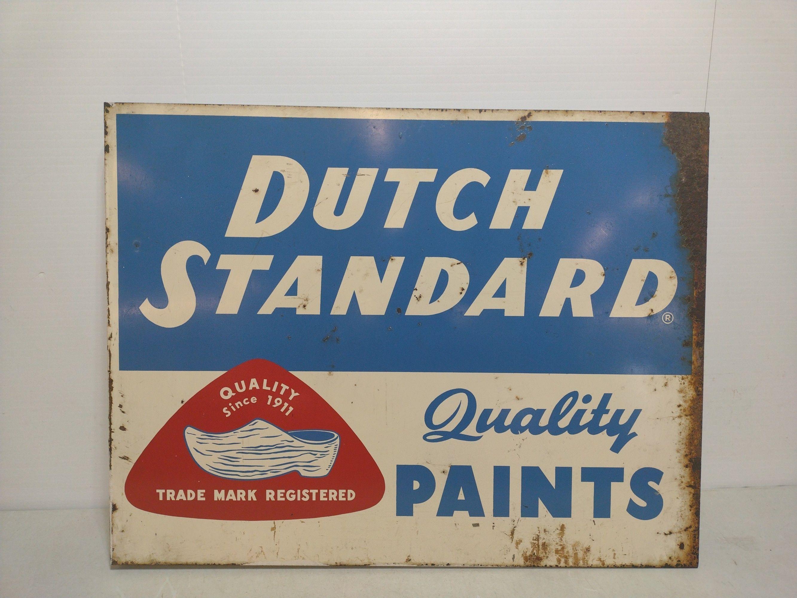 DST Dutch Standard Flanged Sign