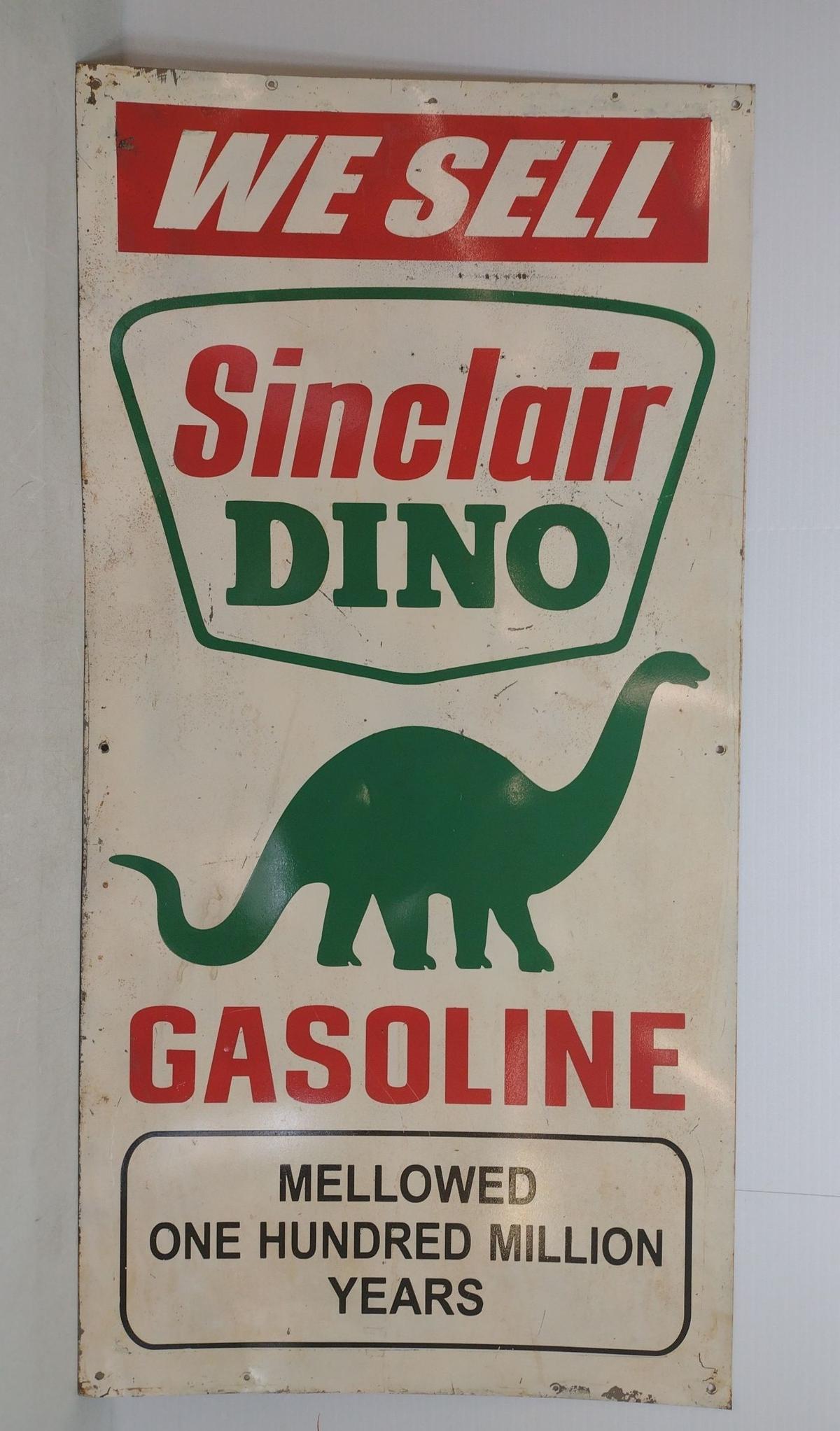 SST Sinclair Dino Gasoline Sign