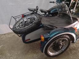 Motorcycle 2001 URAL with side car