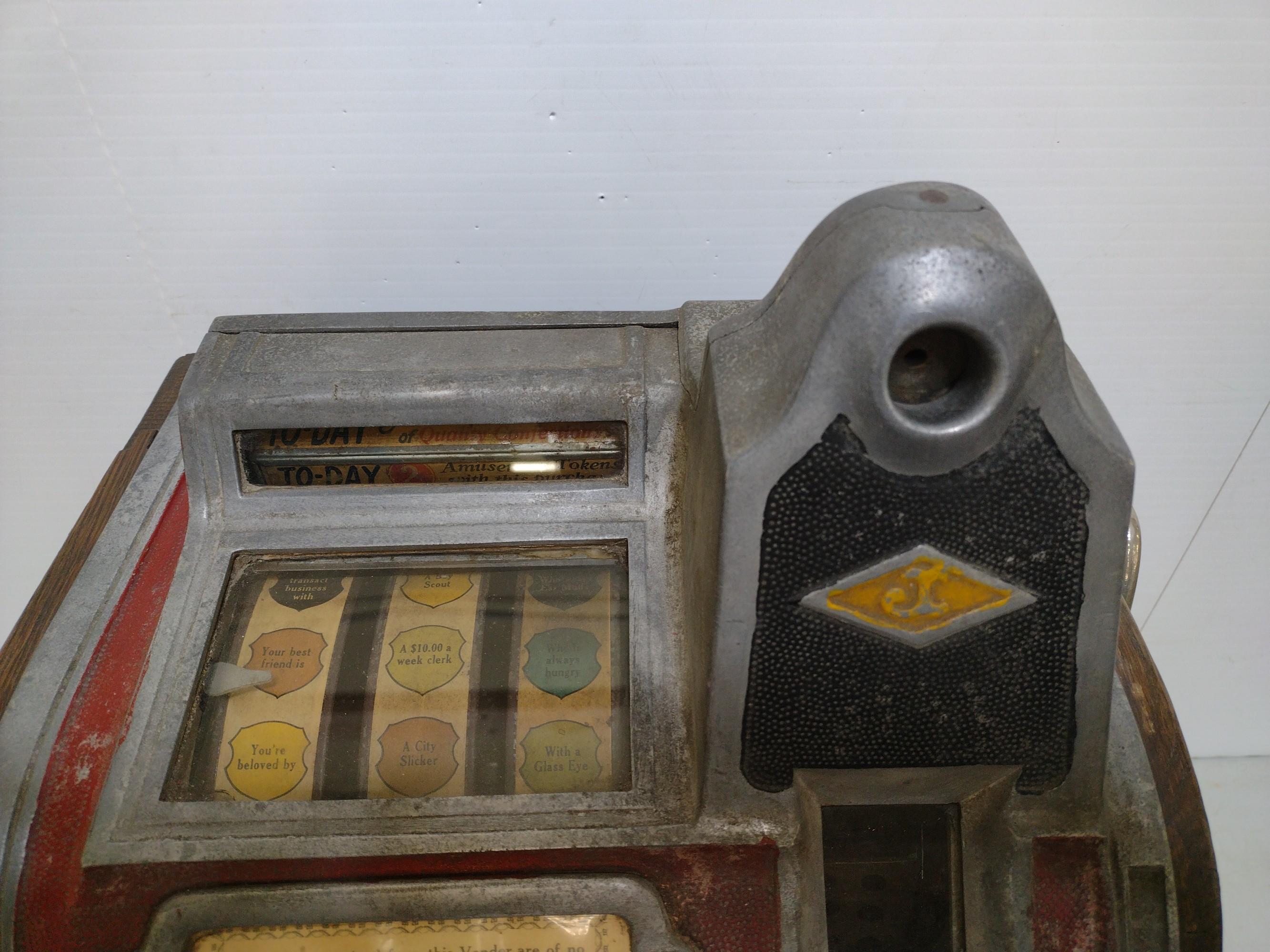 5 Cent Jennings Vendor Slot Machine.