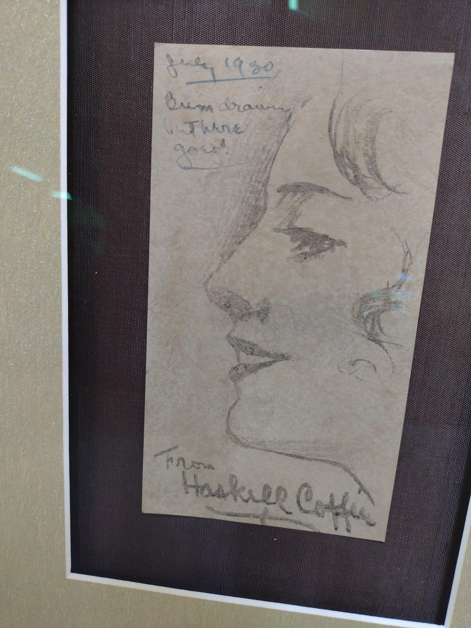 1930 Original Sketch Art by W. Haskell Coffin