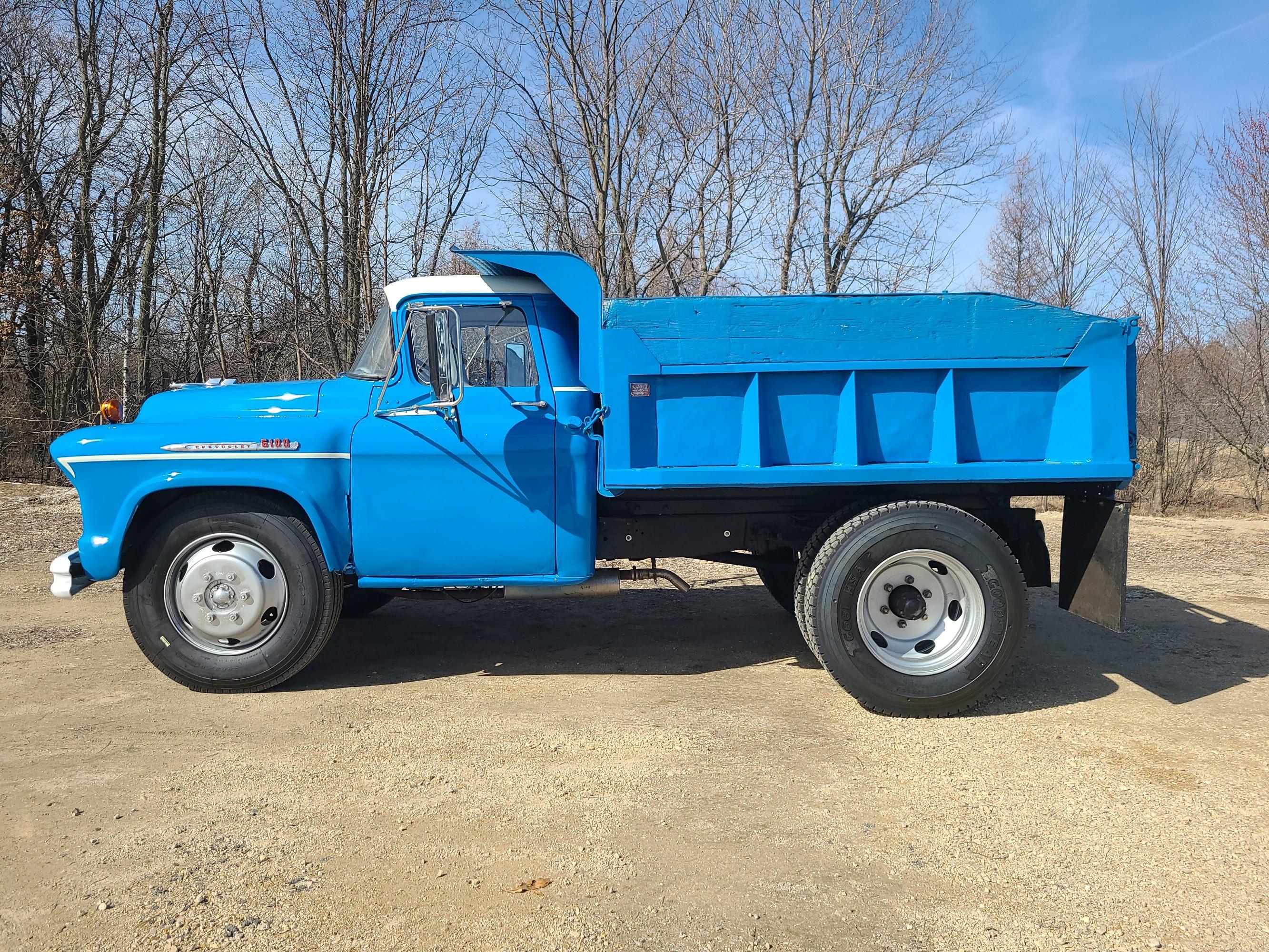 1956 Chevrolet 6100 Series Dump Truck