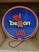 New in box Neon Sign Mopar Demon 340