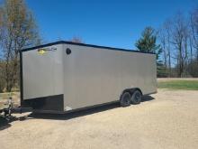 2023 23' Stealth Dual Axel Enclosed Trailer