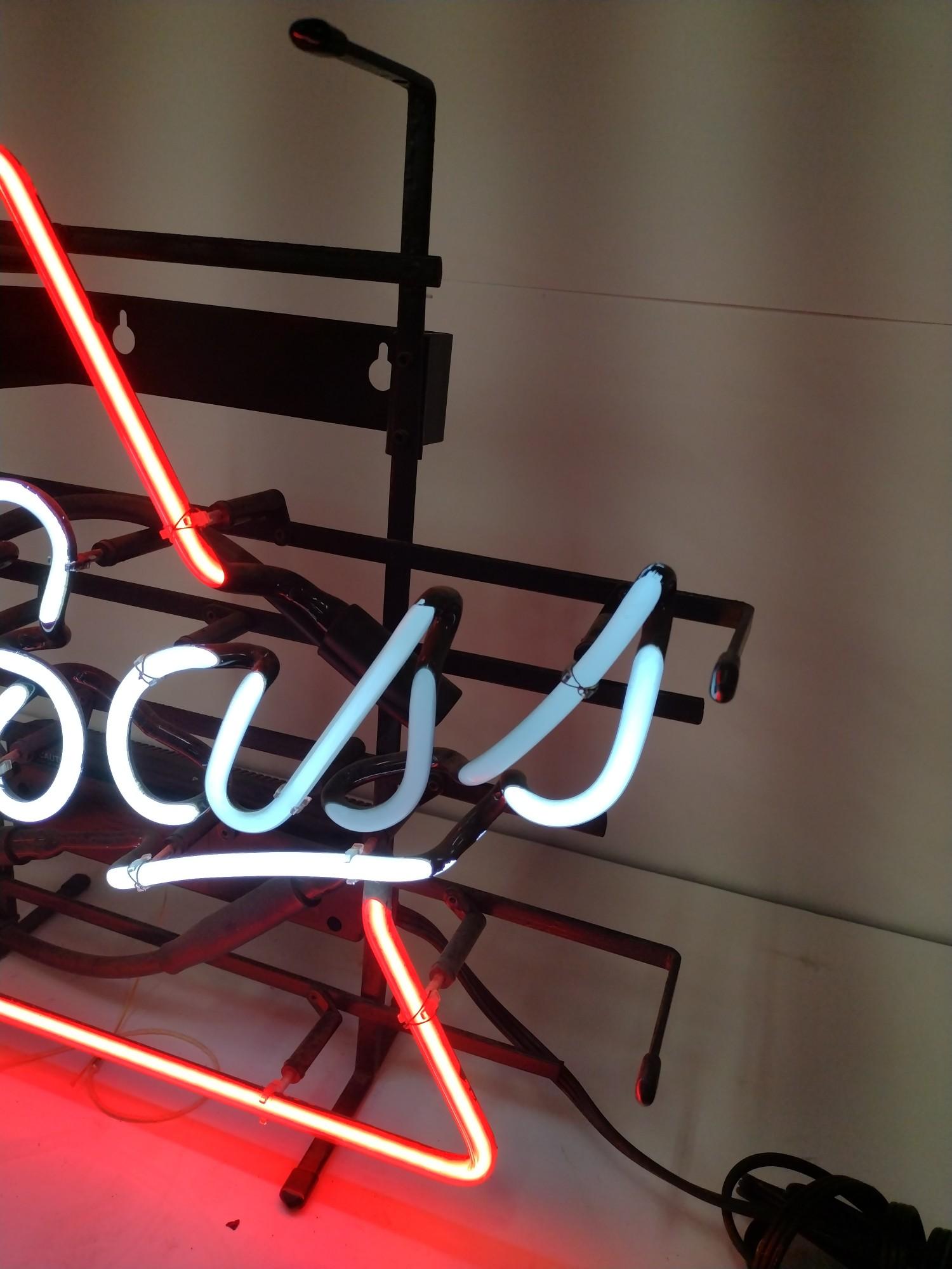 Bass Beer Neon Advertising Sign