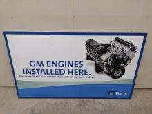 SSM GM Crate Motor Advertising Sign.