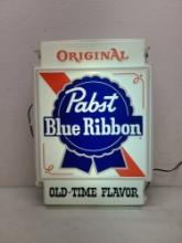 Pabst Blue Ribbon Lighted Sign