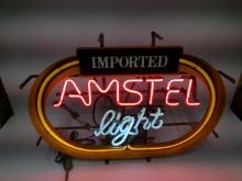 Imported Amstel Neon Advertising Sign