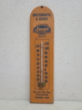 Surge Wooden Thermometer