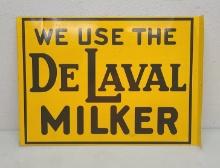 DST, De Laval Flange Milker Sign